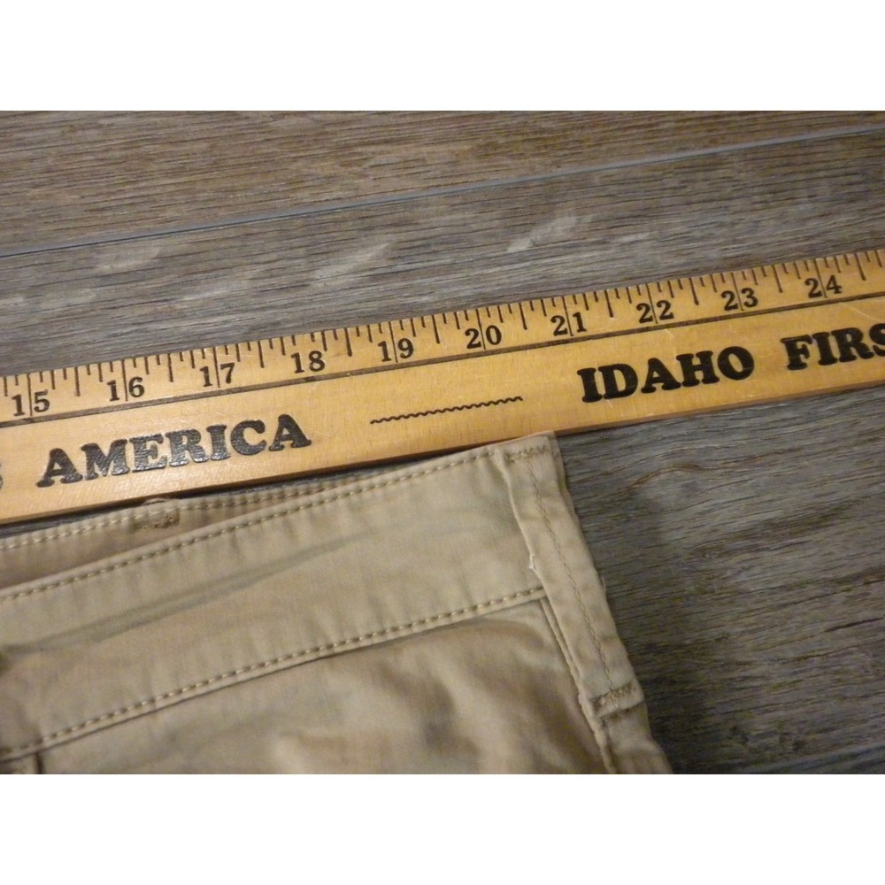 Mavi Jeans Mens 40x32 British Khaki Matt Relaxed Straight Twill Minimalist Work - Picture 8 of 10